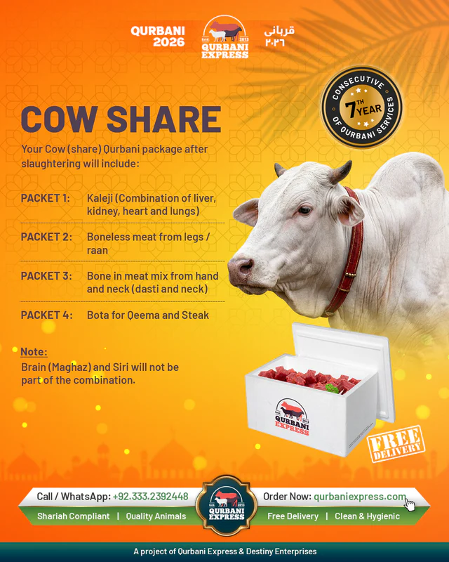 Cow Meat Package